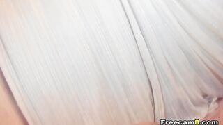 Cute Blonde Sucks That Big Long Dick