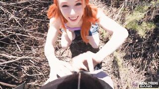 Real 18 - Bombshell Little Red Haired Eighteen Madi Collins Loves