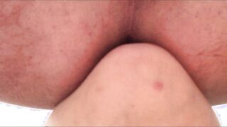 My StepSister is watching me eating man butt - Private