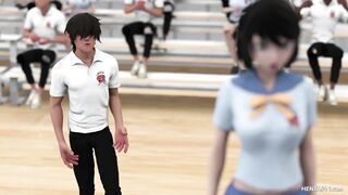 3D Hentai Gym Competition Sex Positions