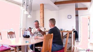 REAL GERMAN OLDER LOVERS WITH SMALL DICK HUBBY CLASSIC BANGED