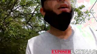 ExposedLatinas - Bj inside the vehicle with a women from