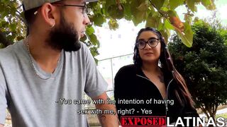 ExposedLatinas - Bj inside the vehicle with a women from
