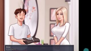 SUMMERTIME SAGA #163 • She's showing off her gorgeous boobs