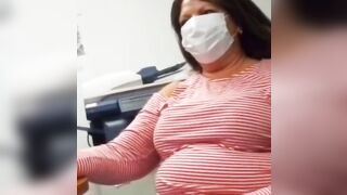 Big tittie's on bbw mature