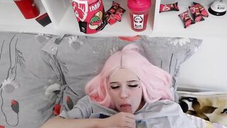 The cunt with mouth was having fun rough to got until I touched