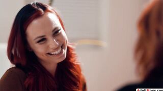 Redhead ex lesbian gfs kiss n lick pussy
