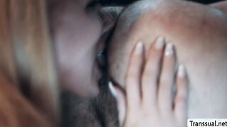 Tgirl stepmom barebacked by hot stepson