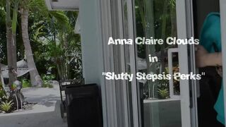 Slutty Stepsister Slides Out and Swallows to Hide Her Hidden!