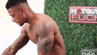 Cut Up Stud Calvin Offer Melody That Incredible Cock!