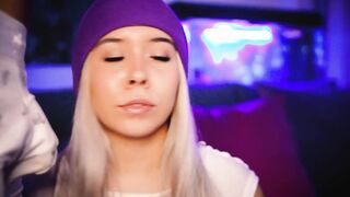 Freaky blonde blows her uncle's dick and then gets on