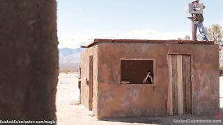 Soldier anal fucks reporter and captive