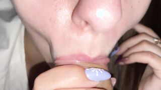 She always wants cum into her mouth