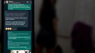 Whatsapp With My Cousin Gets hot and ends up inside