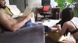She didn't expect a penis and a hand inside her