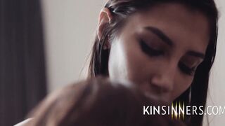 Slim 18 Step-Daughter Get Stuck Inside Dad's Lies- Gianna Dior