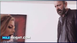 Medic Stepson Exploring his Stepmom's Aged Twat, Britney Amber