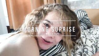 SMALL 18 YO SABRINA SPICE DEEPTROATS BIG DICK INTO THE MORNING