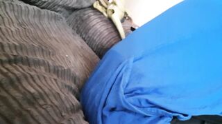 My Blonde Beauty Sil Touching her butt