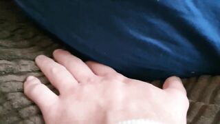 My Blonde Beauty Sil Touching her butt