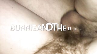 Pounding My Unshaved Snatch On The Couch
