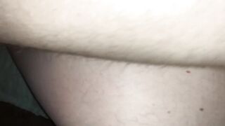 Pounding My Unshaved Snatch On The Couch
