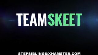 StepSiblings - Step Sisters Share The Pools Boys Dick