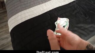 sexy Daughter Blows Her Dad's Penis For Money