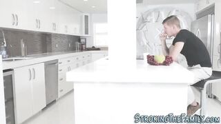 19 Yo gets twat licked by stepdad