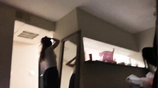 freaky snow bunnys take two big black cock for dinner while her