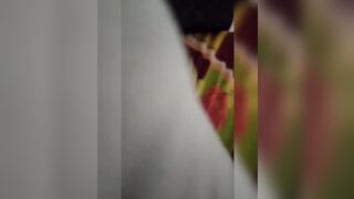My neighbors stays home alone because her hubby is going