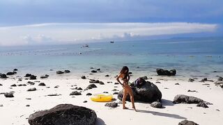 ENJOY Booty Plug INSIDE and OUT among Fish n Corals