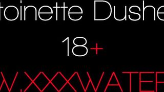 Antoinette Dusheva bathtub orgasms with toy
