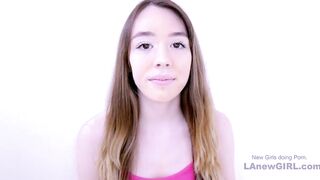 Sweet 19 yo 19 Yo gets to deepthroat enjoy long penis