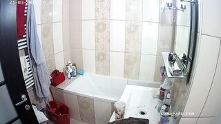 me and my mistress inside our restroom at home