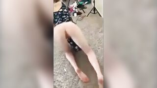 TINY WHITE BIMBOS TAKES big black dick