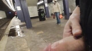 Subway Penis Flash