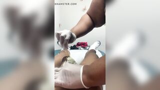 Cock waxing