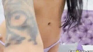 Beautiful Woman Enjoying Herself By Masturbating Her Pussy