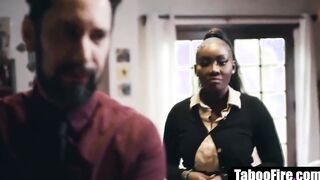 goddess black real estate agent has to pounded customer to