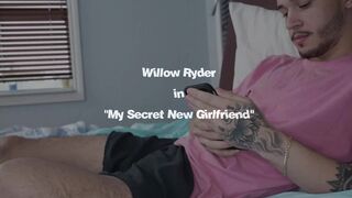 Geeky 18 Year Old Stepsister Consoles My Penis - Willow Ryder -