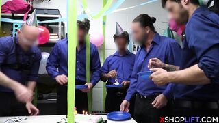 Perfect wet gift for dirty LP officers