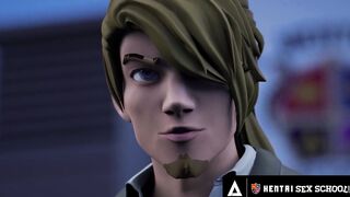 Whitney Wright porn video – ANIME SEX UNIVERSITY - Animated Babes Suck Cock Inside OUTDOOR