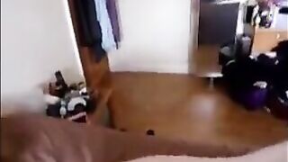 Very hot gilf sucking dick and get facial