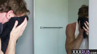 His biggest desire is hot busty MILF