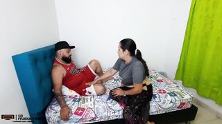 stepmom discovers that her stepson fucks her friend
