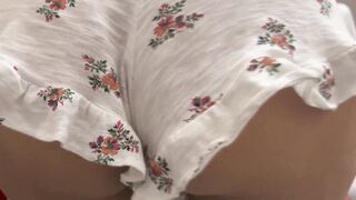 My voluptuous stepsister ride on my dick