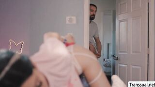 Jolly TS toyed and analed by neighbor