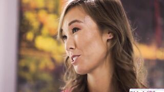 Stepdaughter making asian stepmom squirt