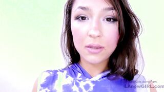 Sexy Babe gets long cock creamed in her at audition